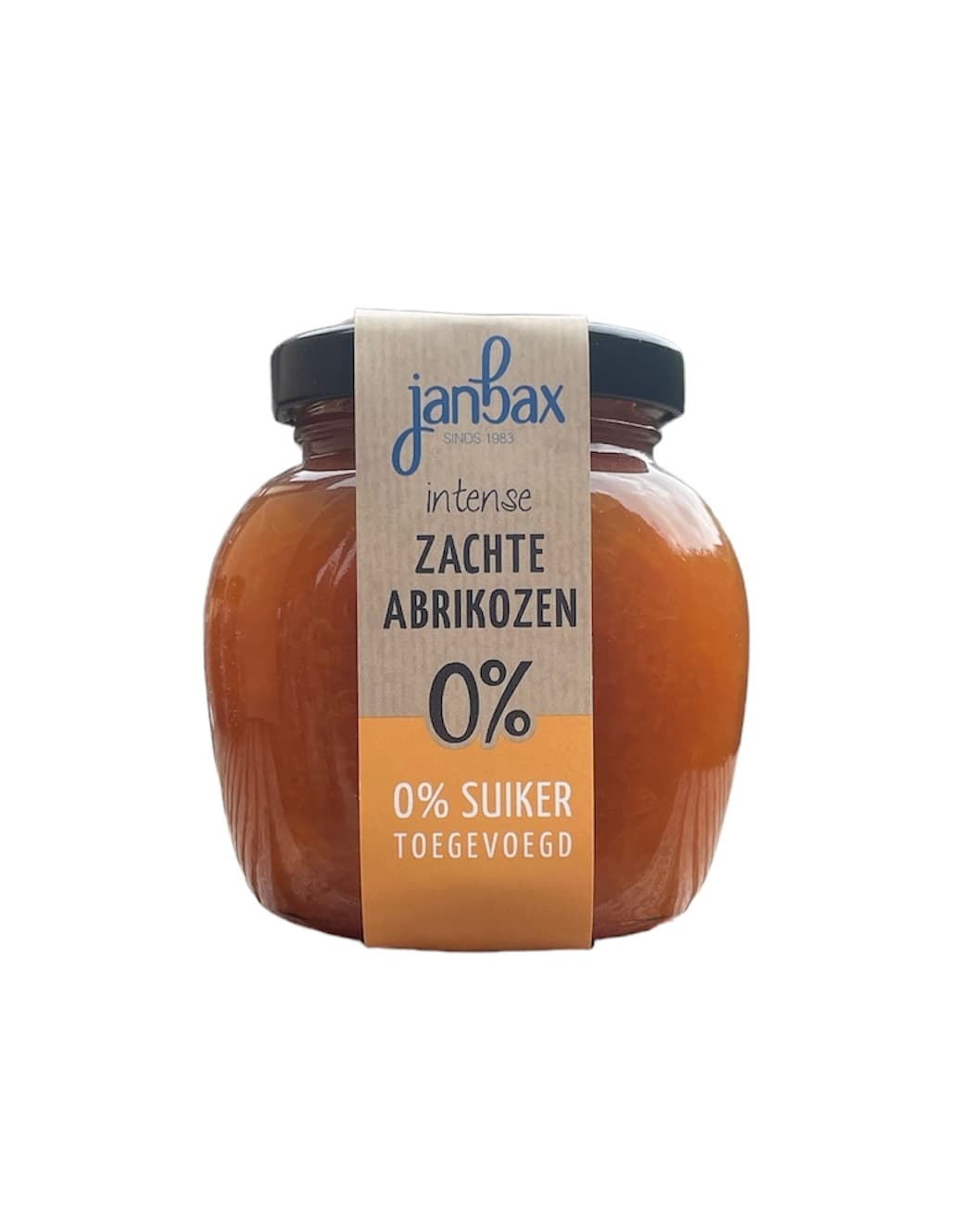 Janbax zachte Abrikozen Jam 0% toegevoegde suikers
